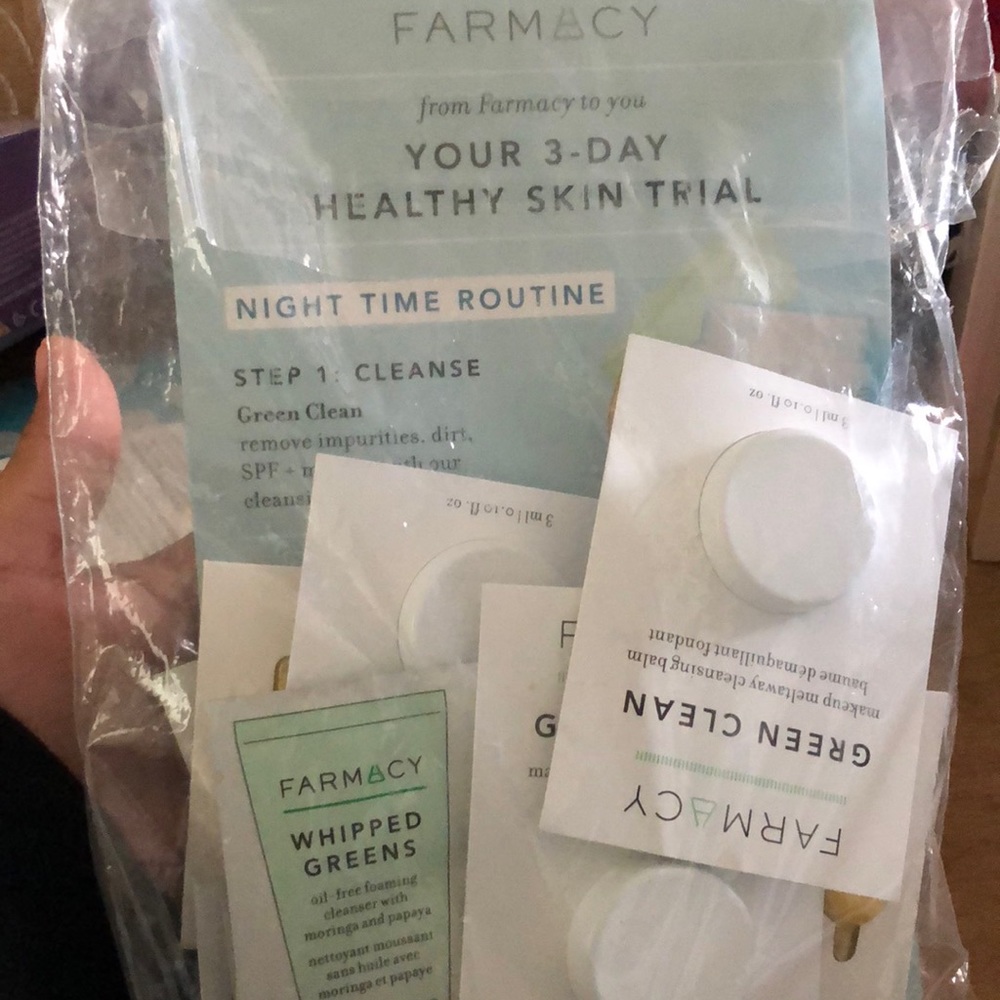 Farmacy skincare samples